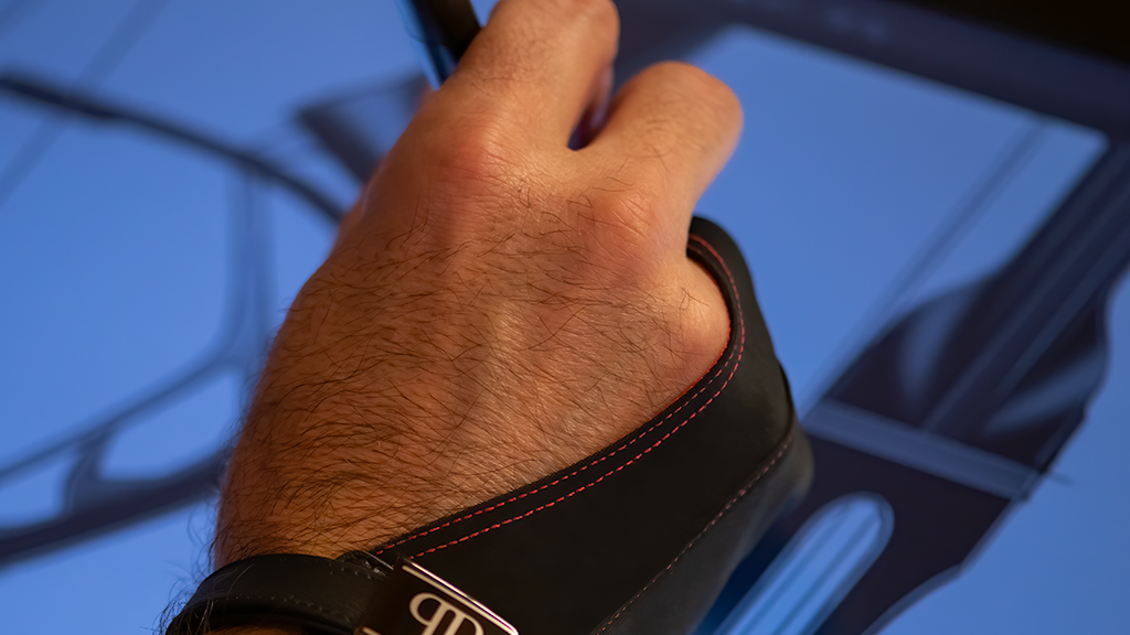 Enticio Revolution - Digital Artist Glove for Tablets (iPad, Wacom