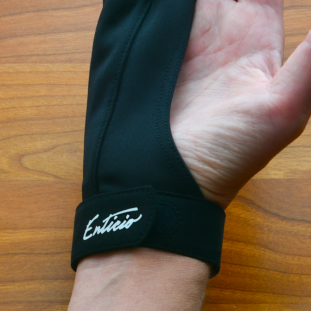 Enticio Revolution - Digital Artist Glove for Tablets (iPad, Wacom, etc.)